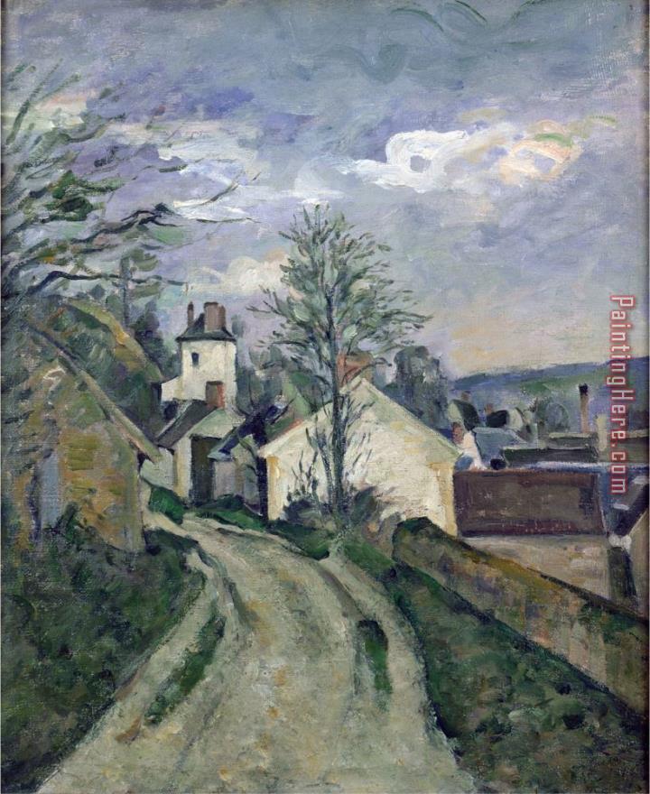 Paul Cezanne The House of Doctor Gachet